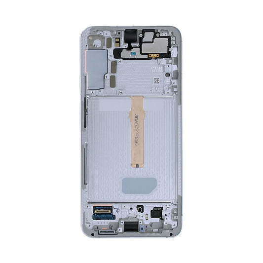Samsung Galaxy S22 Plus Skärm med LCD Display Original - Vit/Cream/Blå image 6