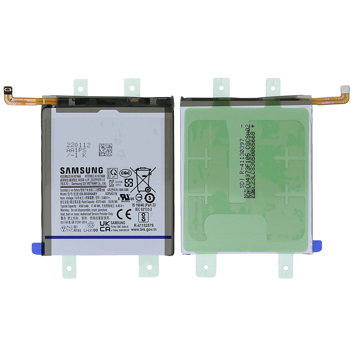 Samsung Galaxy S22+ 5G Batteri EB-BS906ABY 4500MAH image 1