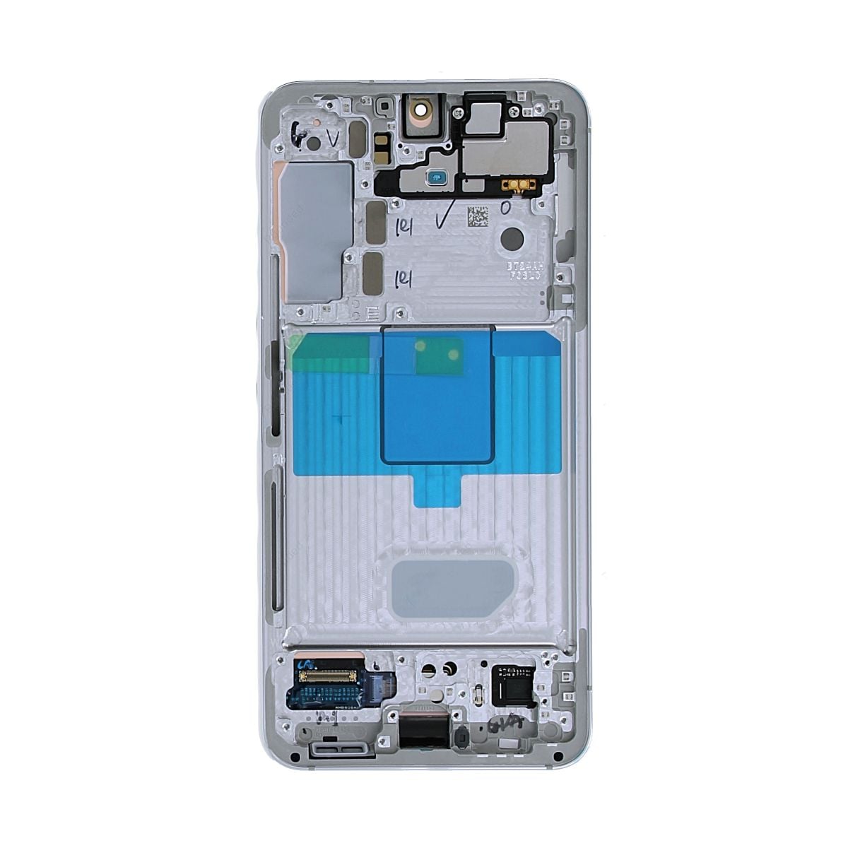 Samsung Galaxy S22 Skärm med LCD Display Original - Vit/Cream/Blå image 6