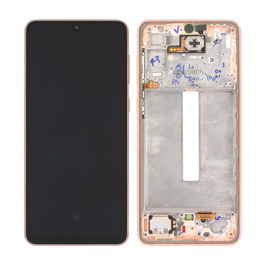 Samsung Galaxy A33 5G (SM-A336B) LCD Skärm med Display Original - Peach image 1