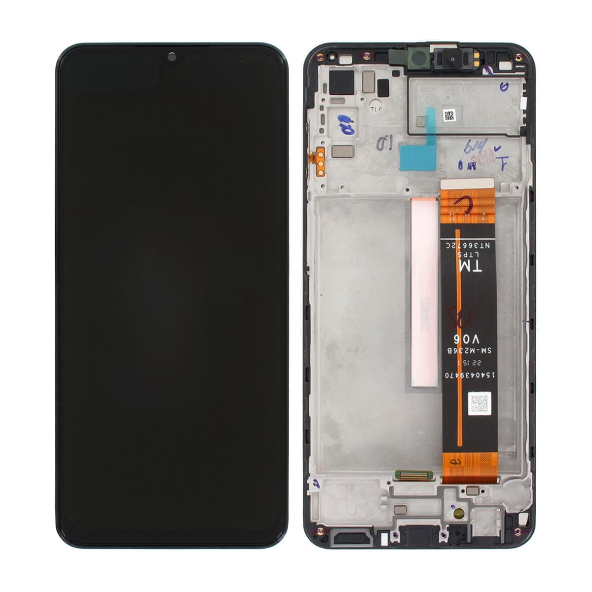 Samsung Galaxy M33 5G 2022 (SM-M336) Skärm med LCD Display Original - Svart image 1