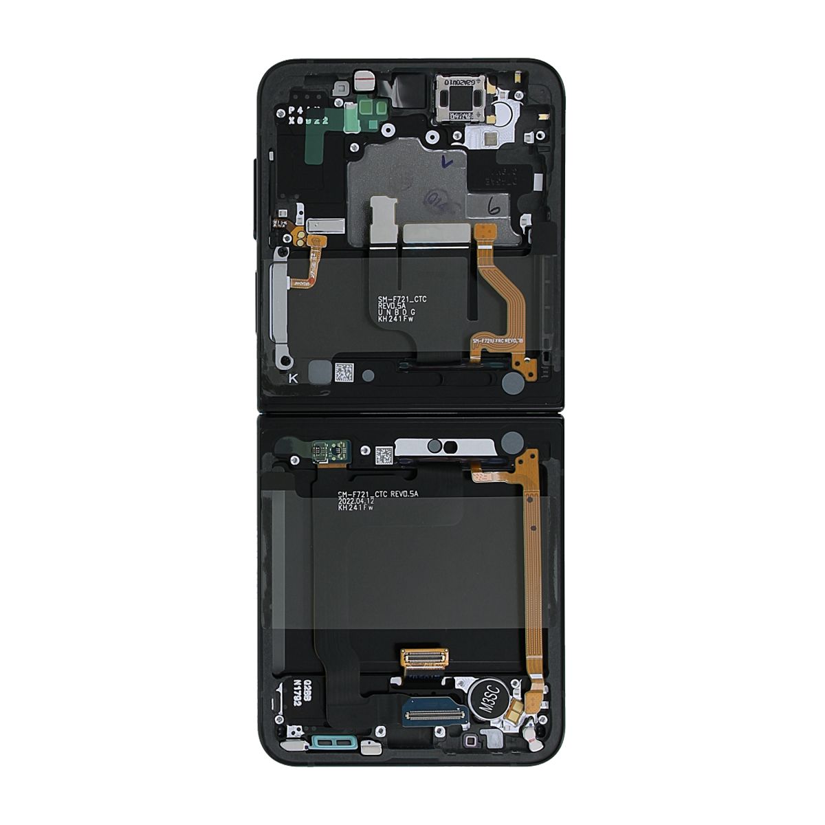 Samsung Galaxy Z Flip4 (SM-F721B) Skärm med LCD Display - Svart image 3