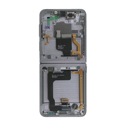 Samsung Galaxy Z Flip4 (SM-F721B) Skärm med LCD Display - Vit image 3
