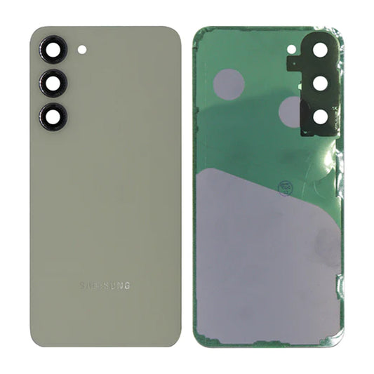 Samsung Galaxy S23 Plus Baksida Original - Kräm image 1