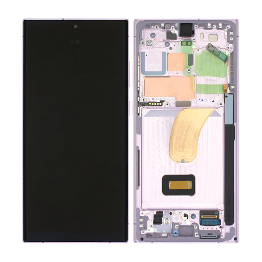 Samsung Galaxy S23 Ultra Skärm med LCD Display - Lavendel image 1