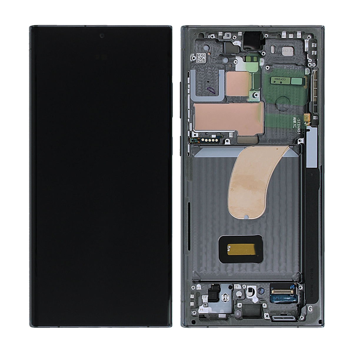 Samsung Galaxy S23 Ultra Skärm med LCD Display Original - Grön image 1