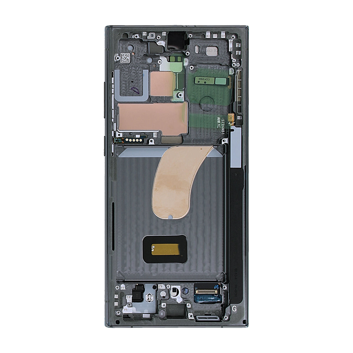 Samsung Galaxy S23 Ultra Skärm med LCD Display Original - Grön image 3