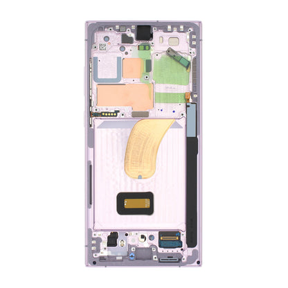 Samsung Galaxy S23 Ultra Skärm med LCD Display Original - Lavendel image 3