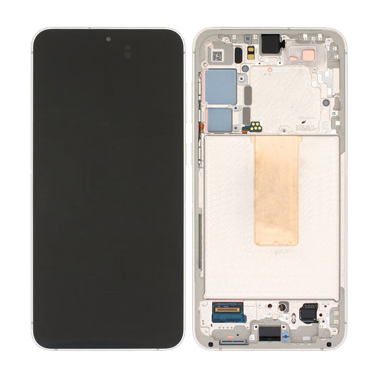 Samsung Galaxy S23 Plus Skärm med LCD Display Original - Kräm image 1