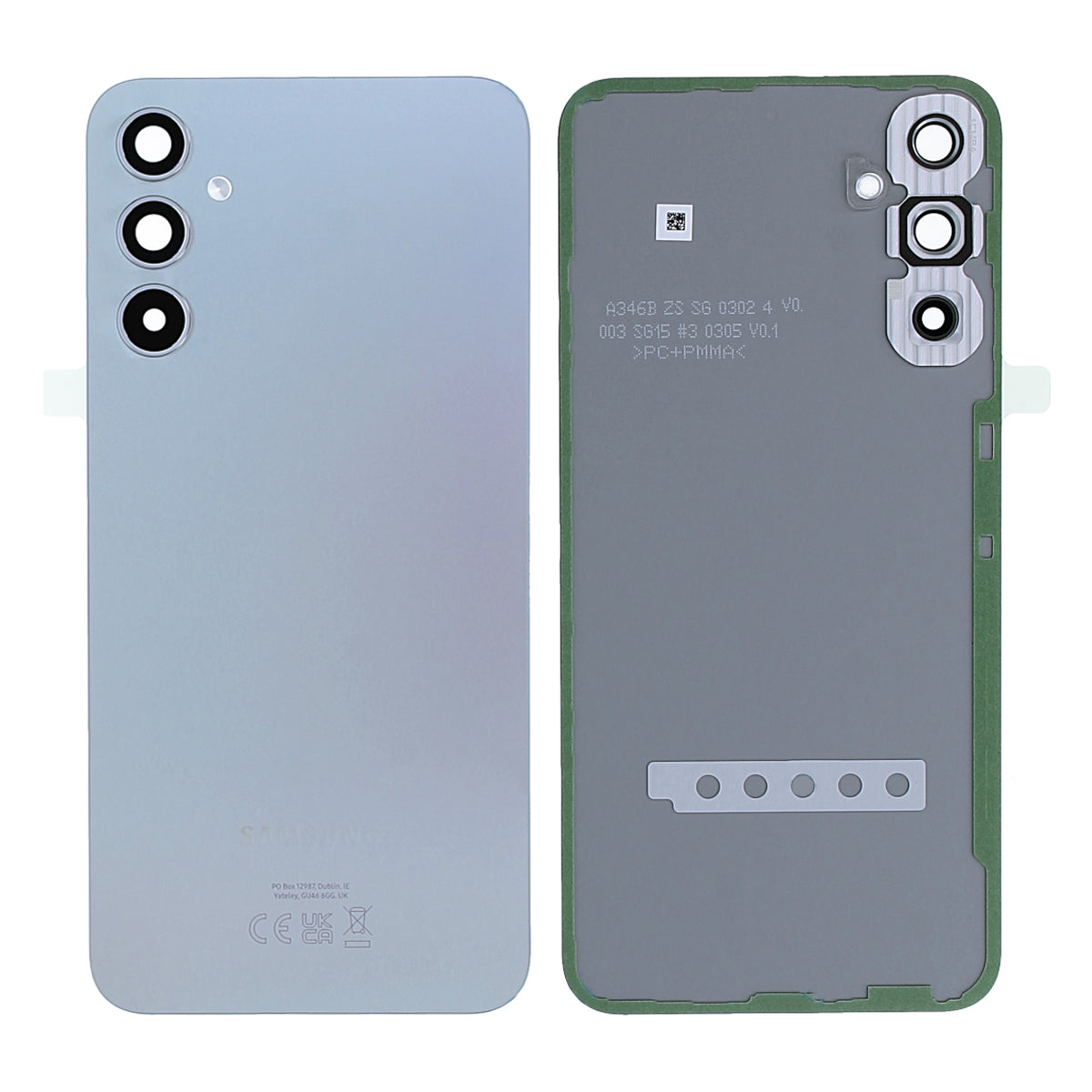 Samsung Galaxy A34 5G Baksida Original - Silver image 1