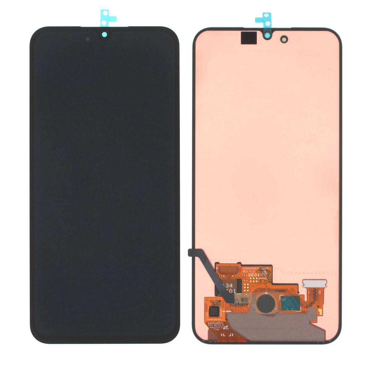 Samsung Galaxy A34 Skärm med LCD Display Original (Endast skärm) - Svart image 1