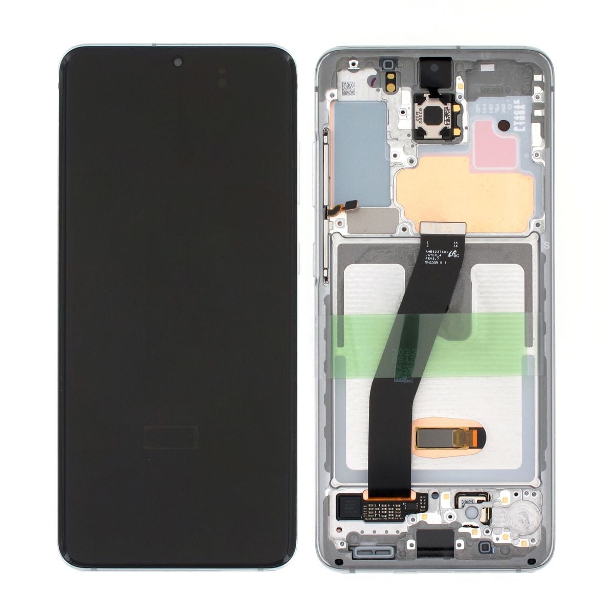 Samsung Galaxy S20 4G/5G (G980/G981) Skärm med LCD Display Original - Vit image 1