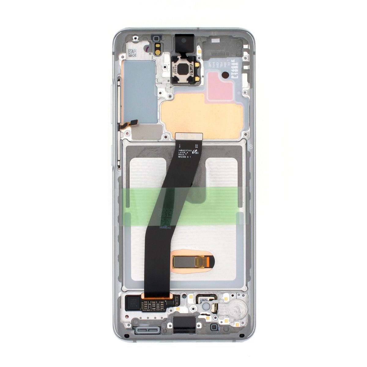 Samsung Galaxy S20 4G/5G (G980/G981) Skärm med LCD Display Original - Vit image 3
