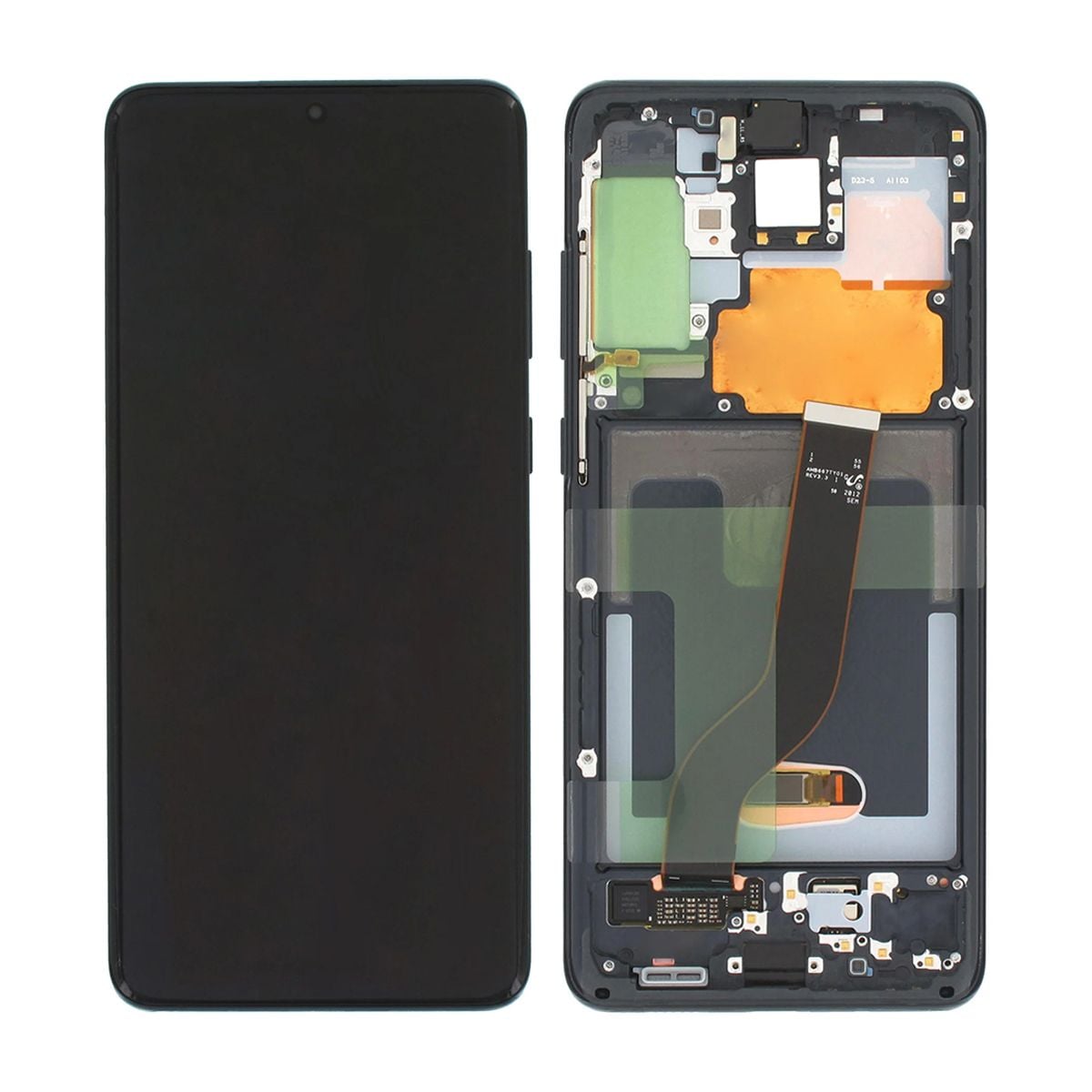Samsung Galaxy S20 Plus Skärm med LCD Display Original - Svart image 1
