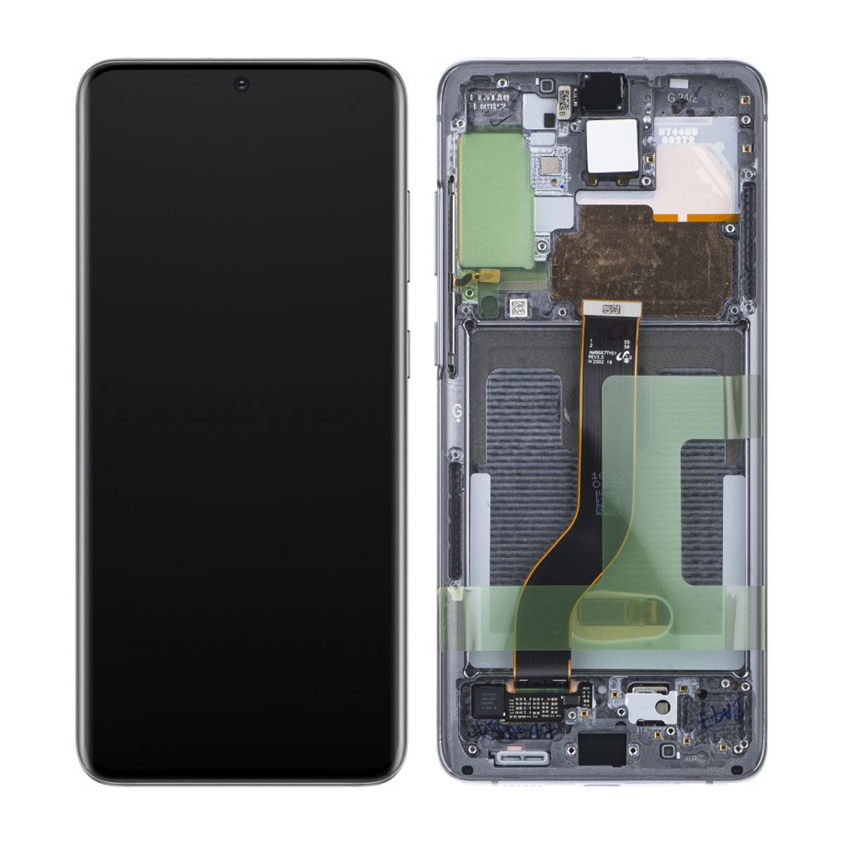 Samsung Galaxy S20 Plus 4G/5G (G985/G986) Skärm med LCD Display Original - Grå image 1