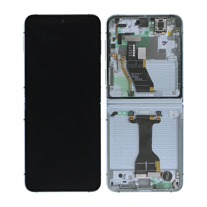 Samsung Galaxy Z Flip 5 Skärm med LCD Display Original - Grön image 1