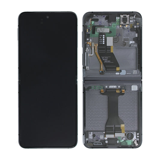 Samsung Galaxy Z Flip 5 Skärm med LCD Display Original - Grafit image 1