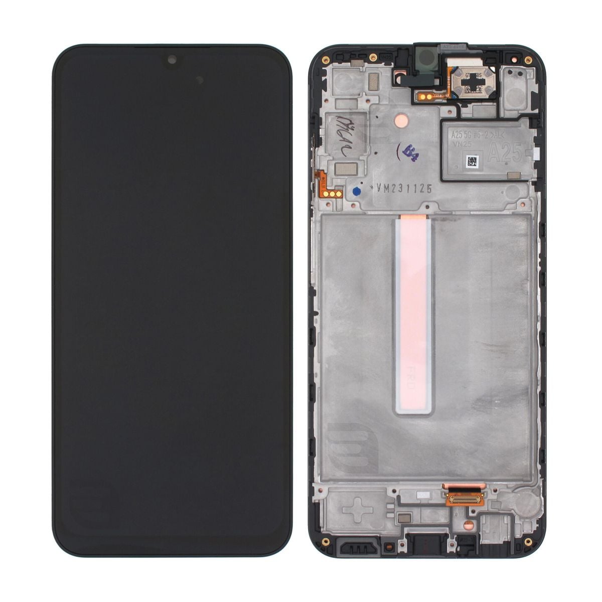 Samsung Galaxy A25 5G LCD Skärm Original - Svart image 1