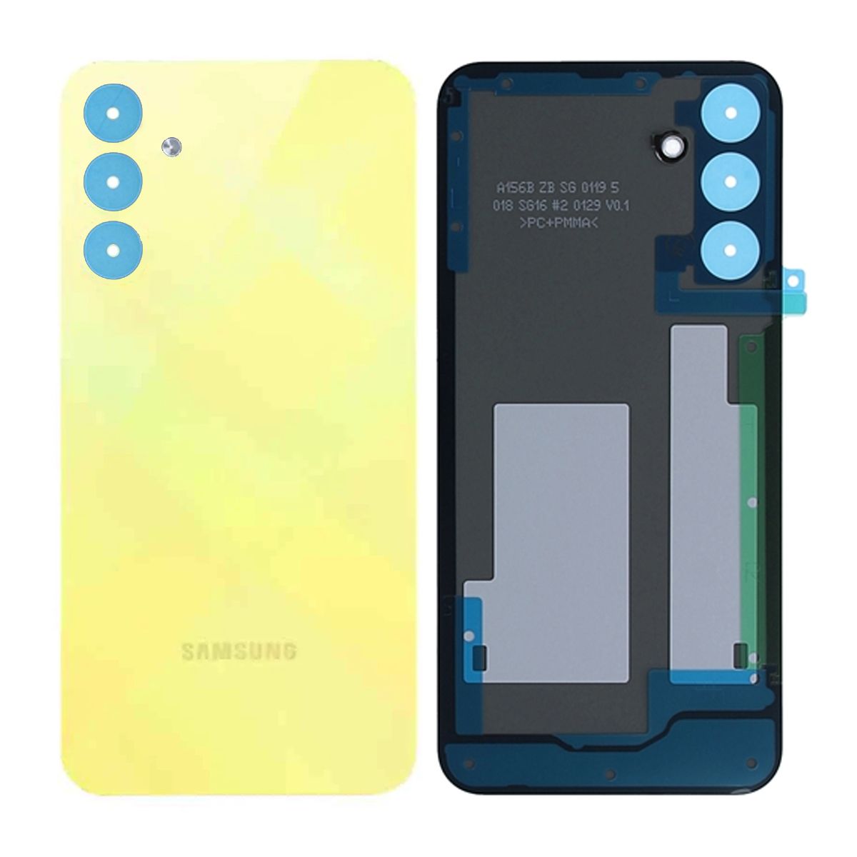 Samsung Galaxy A15 4G SM-A155F Baksida Original - Gul image 1