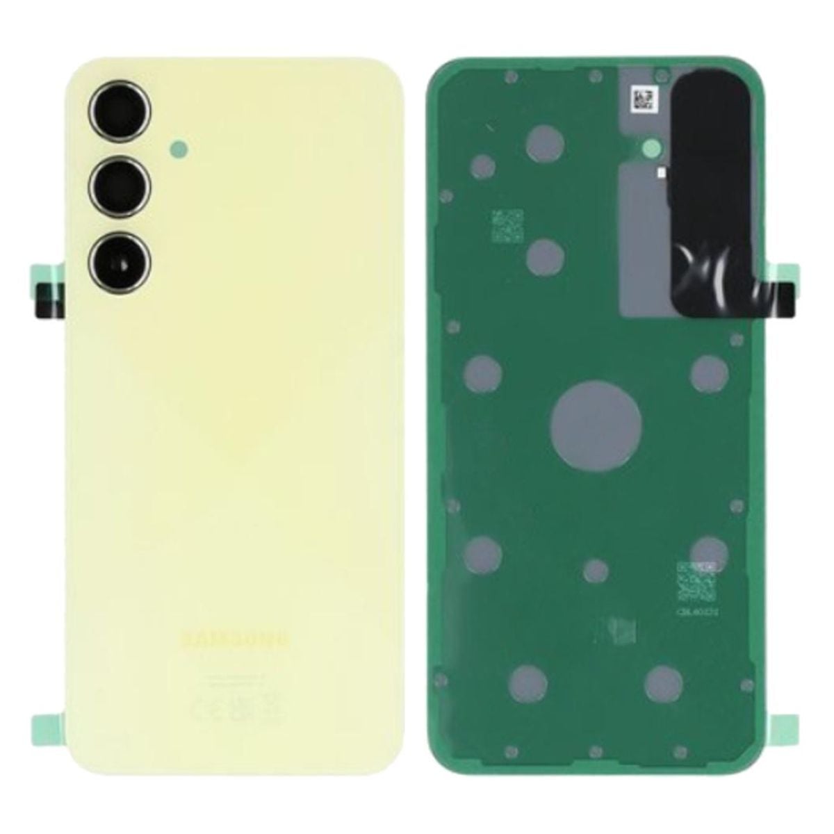 Samsung Galaxy A55 5G (SM-A556B) Baksida Original - Gul image 1