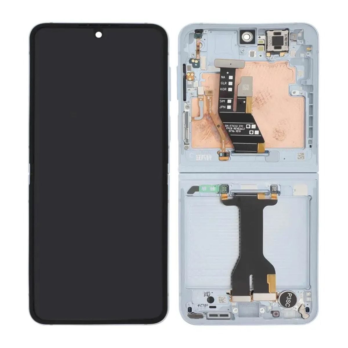 Samsung Galaxy Z Flip6 LCD Display Original - Blå image 1