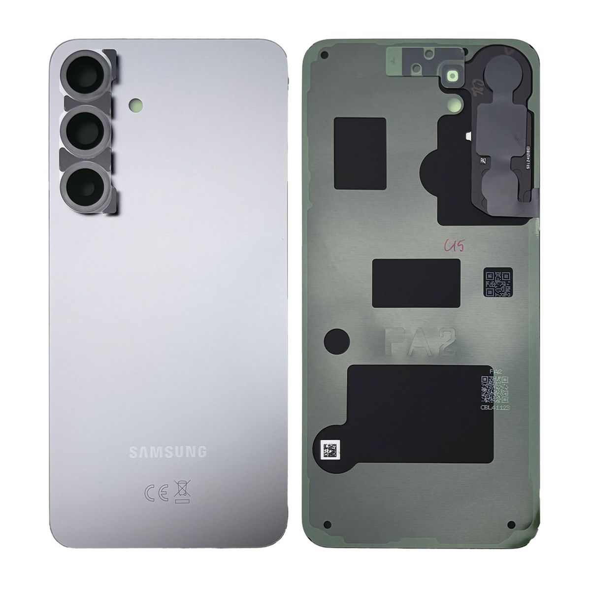 Samsung Galaxy S25 Plus Baksida Orignal - Silver Shadow image 1