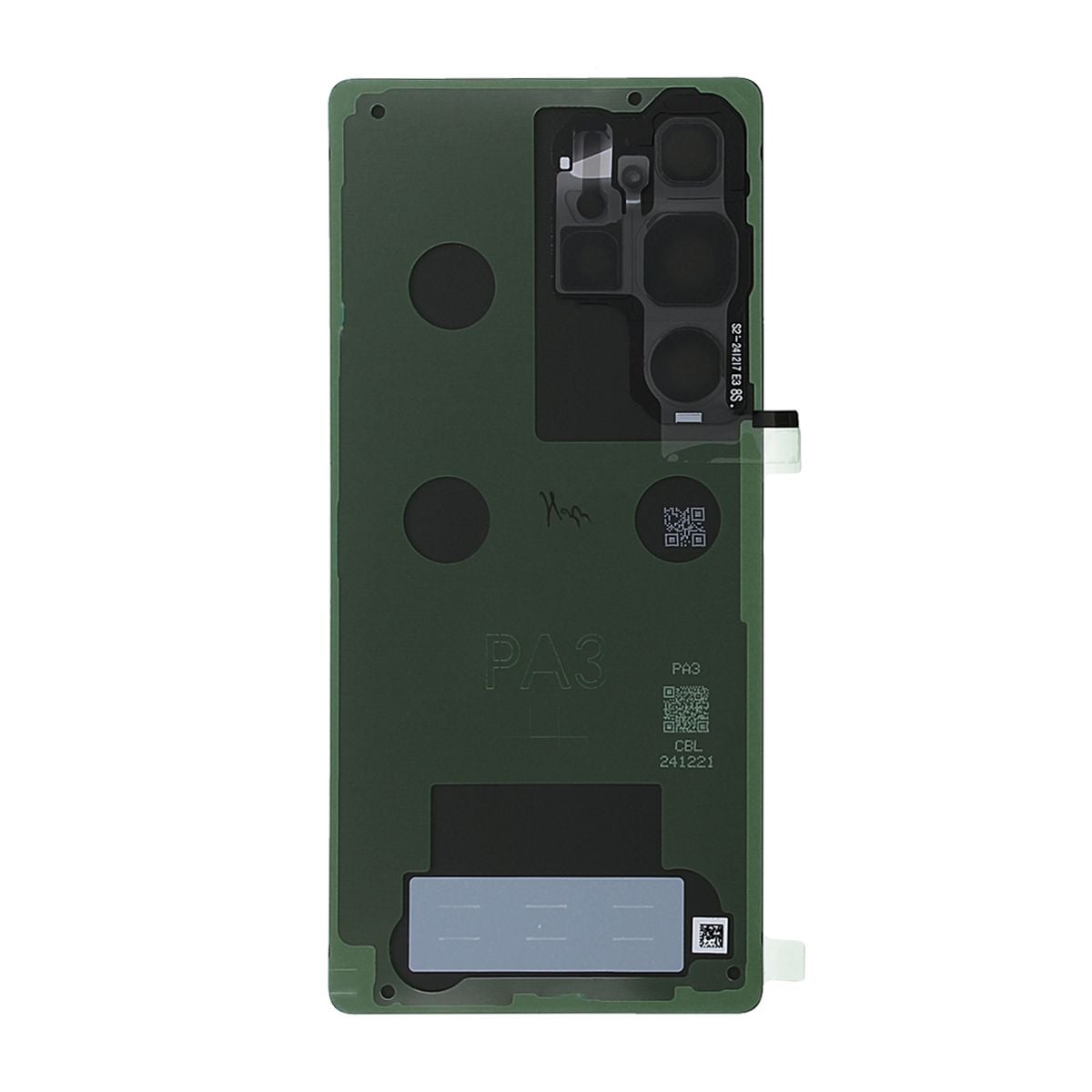 Samsung Galaxy S25 Ultra Baksida Orignal - Titanium Svart image 3
