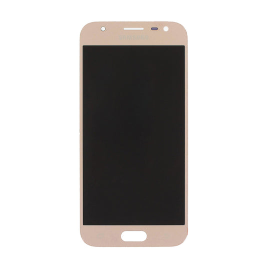 Samsung Galaxy J3 2017 (SM-J330F) Skärm med LCD Display Original - Guld image 2
