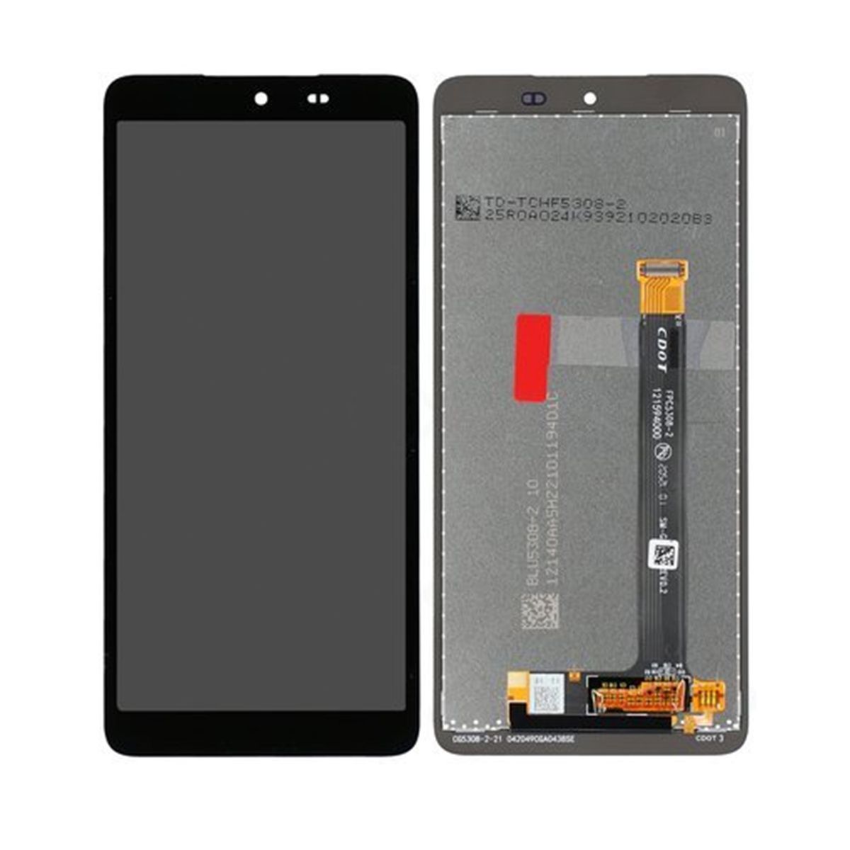 Samsung Galaxy Xcover 5 Skärm med LCD Display Original - Svart image 1