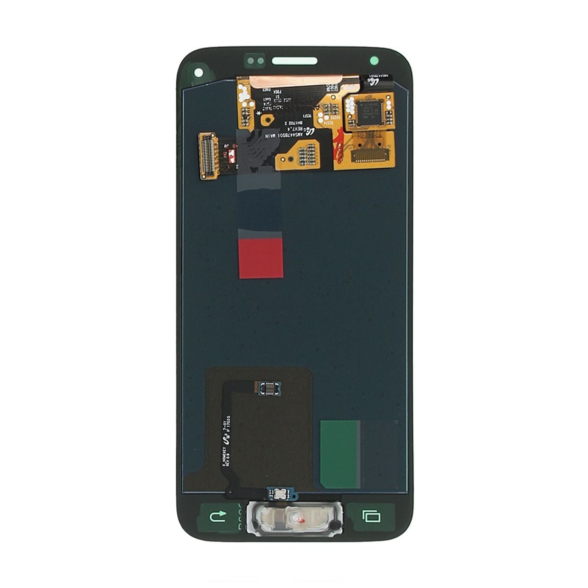 Samsung Galaxy S5 Mini (SM-G800F) Skärm med LCD Display Original - Vit image 3