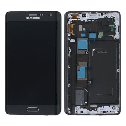 Samsung Galaxy Note Edge (SM-N915F) Skärm med LCD Display Original - Svart image 1