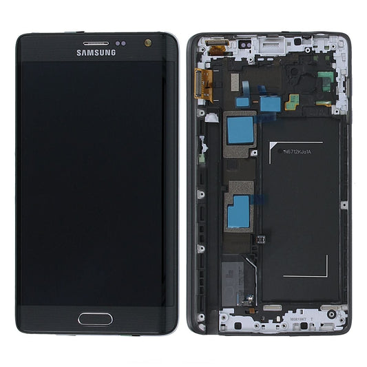 Samsung Galaxy Note Edge (SM-N915F) Skärm med LCD Display Original - Svart image 1