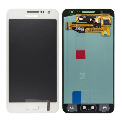 Samsung Galaxy A3 (SM-A300F) Skärm med LCD Display Original - Vit image 1