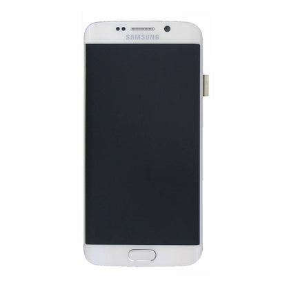 Samsung Galaxy S6 Edge (SM-G925F) Skärm med LCD Display Original - Vit image 2