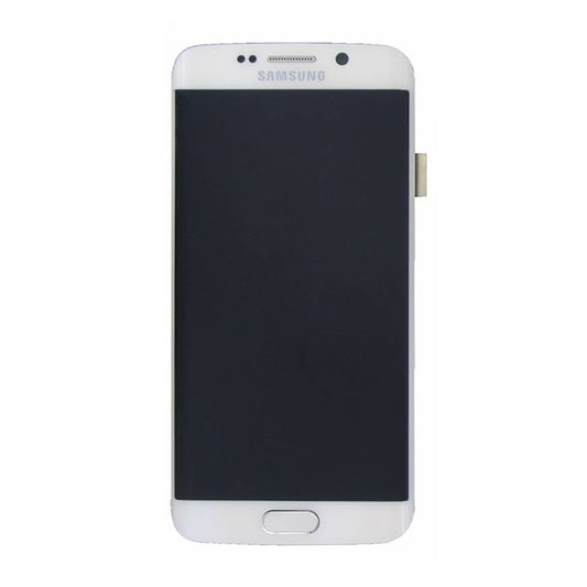 Samsung Galaxy S6 Edge (SM-G925F) Skärm med LCD Display Original - Vit image 2