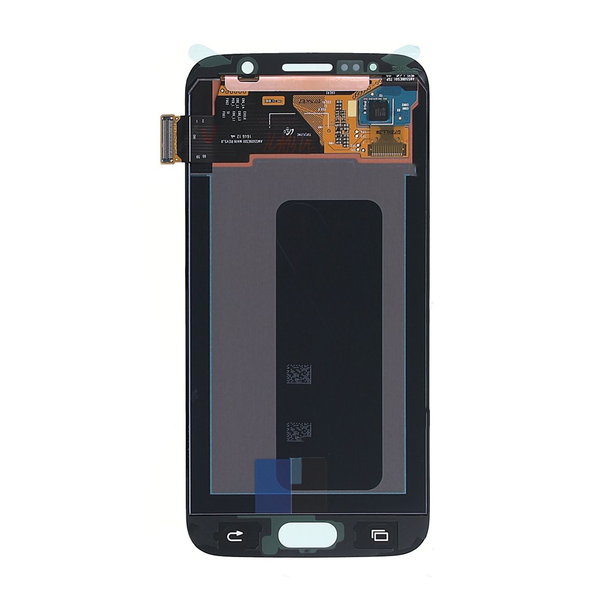 Samsung Galaxy S6 (SM-G920F) Skärm med LCD Display Original - Vit image 3