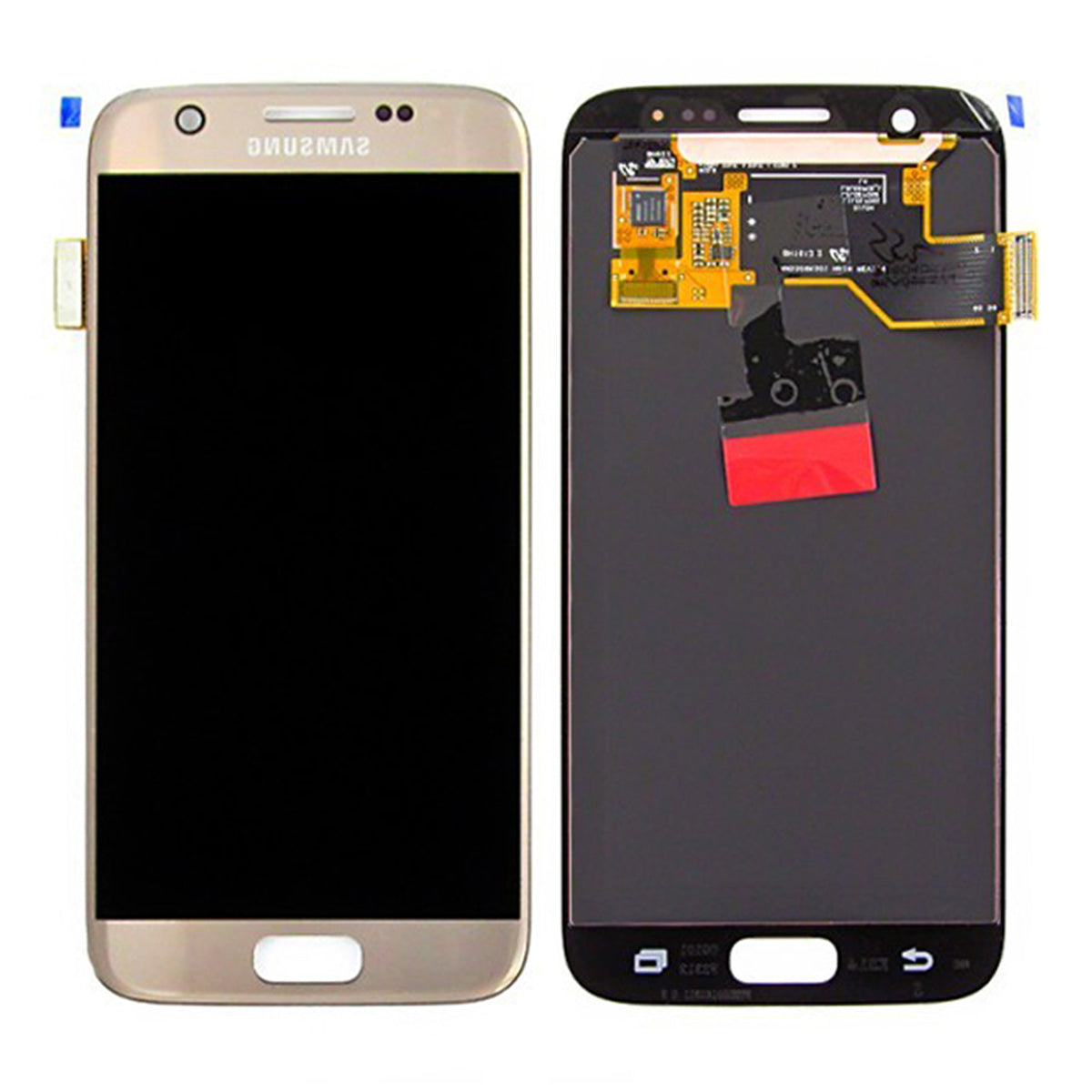 Samsung Galaxy S7 (SM-G930F) Skärm med LCD Display Original - Guld image 1