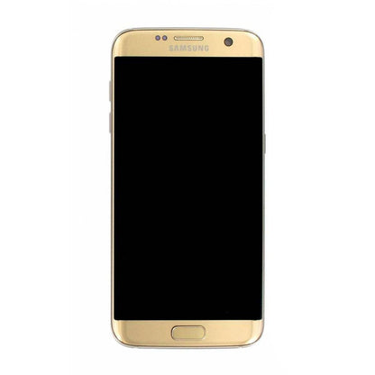 Samsung Galaxy S7 Edge (SM-G935F) Skärm med LCD Display Original - Guld image 2
