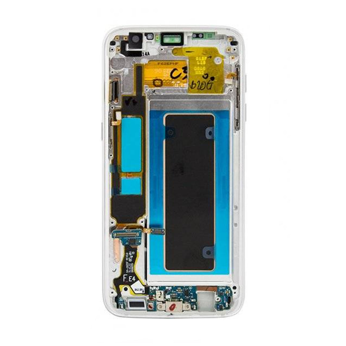 Samsung Galaxy S7 Edge (SM-G935F) Skärm/Display Original - Vit image 3