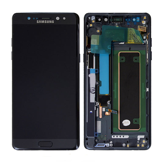Samsung Galaxy Note 7 (SM-N930F) Skärm med LCD Display Original - Svart image 1