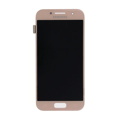 Samsung Galaxy A3 2017 (SM-A320F) LCD Skärm med Display Original - Rosa image 2