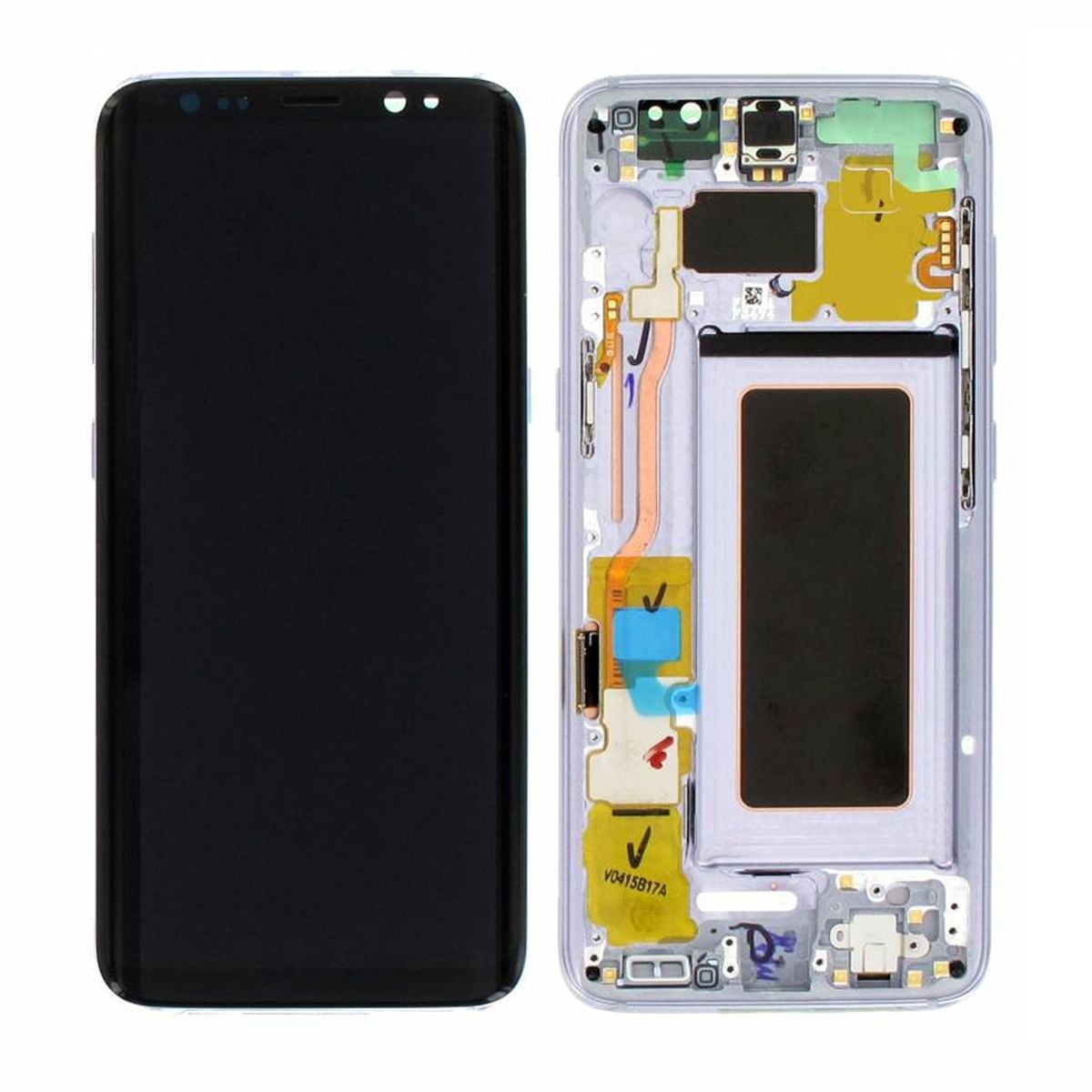 Samsung Galaxy S8 (SM-G950F) Skärm med LCD Display Original - Lila image 1