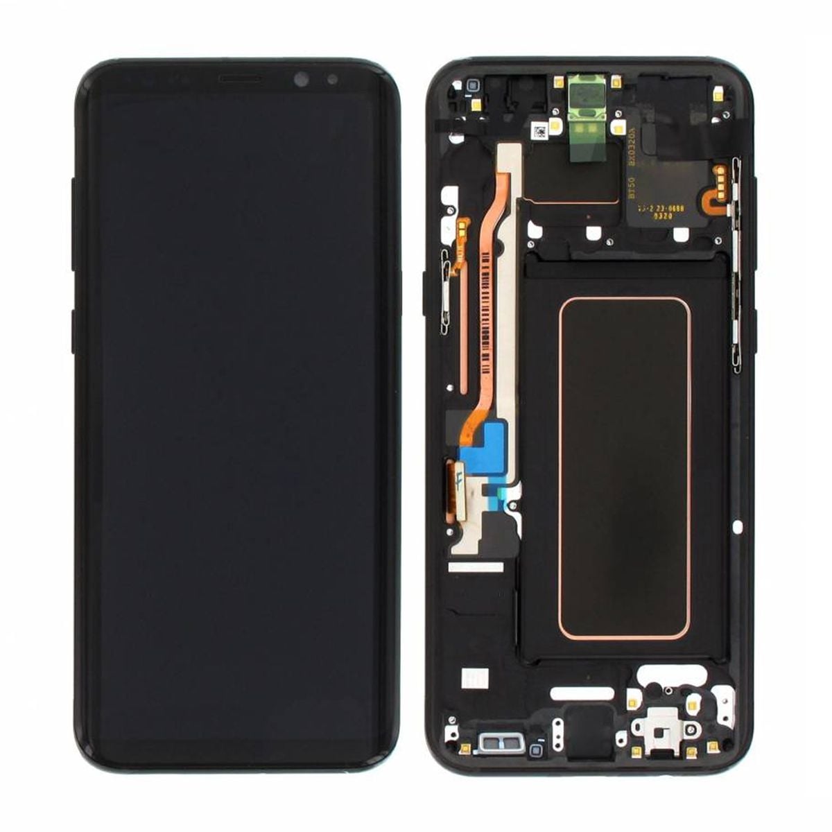 Samsung Galaxy S8 Plus (SM-G955F) Skärm med LCD Display Original - Svart image 1