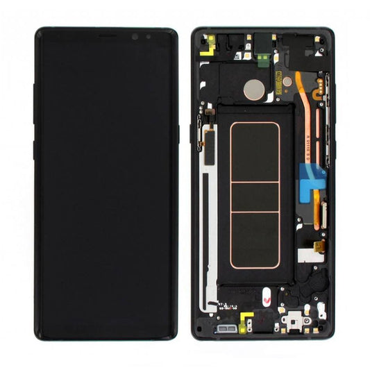 Samsung Galaxy Note 8 (SM-N950F) Skärm med LCD Display Original - Svart image 1