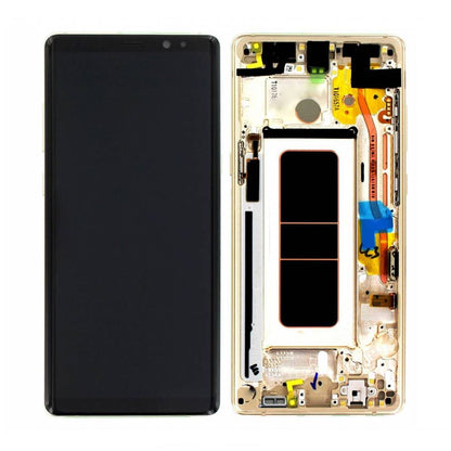 Samsung Galaxy Note 8 (SM-N950F) Skärm med LCD Display Original - Guld image 1