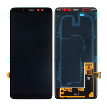 Samsung Galaxy A8 Plus 2018 (SM-A730F) Skärm med LCD Display Original - Svart image 1