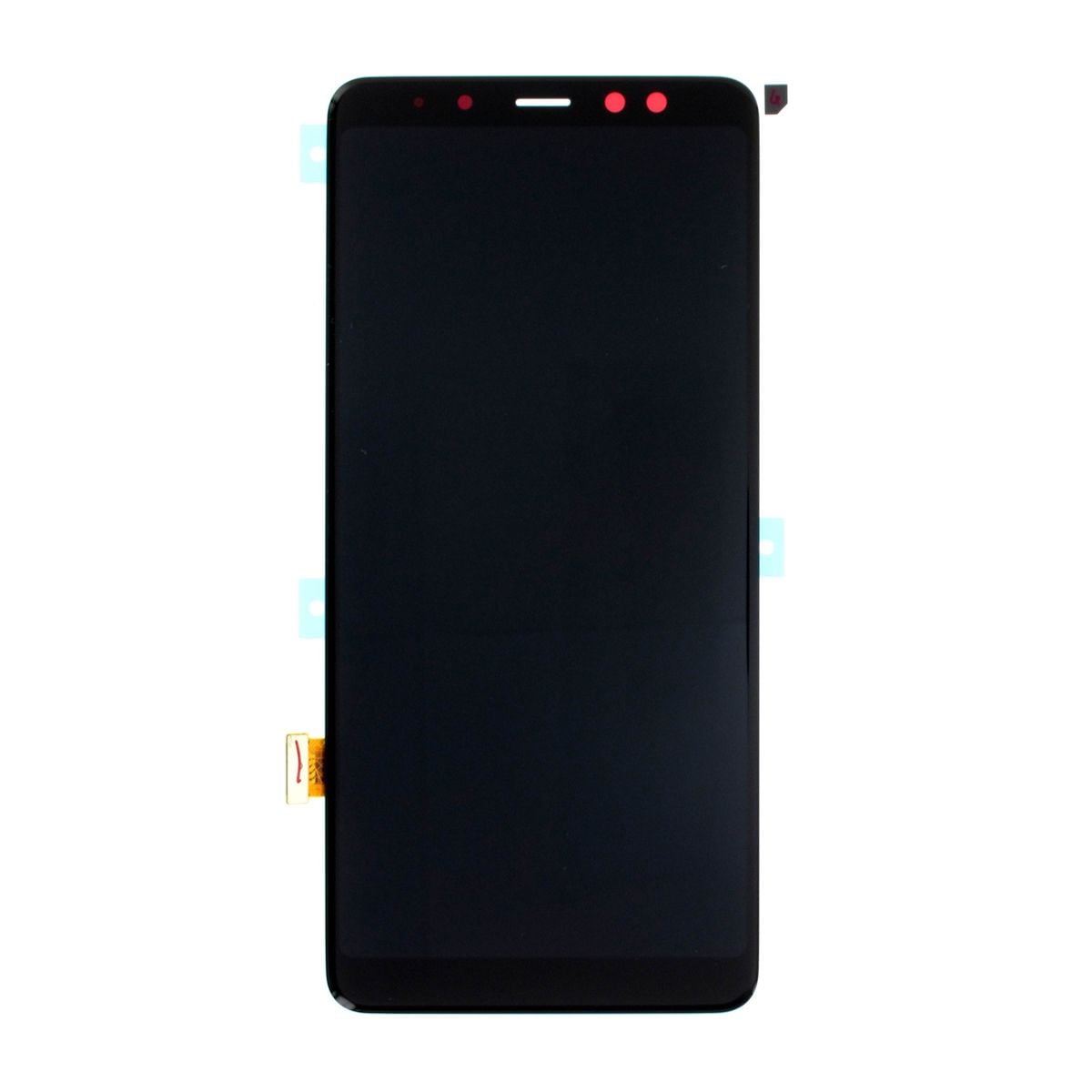 Samsung Galaxy A8 Plus 2018 (SM-A730F) Skärm med LCD Display Original - Svart image 2