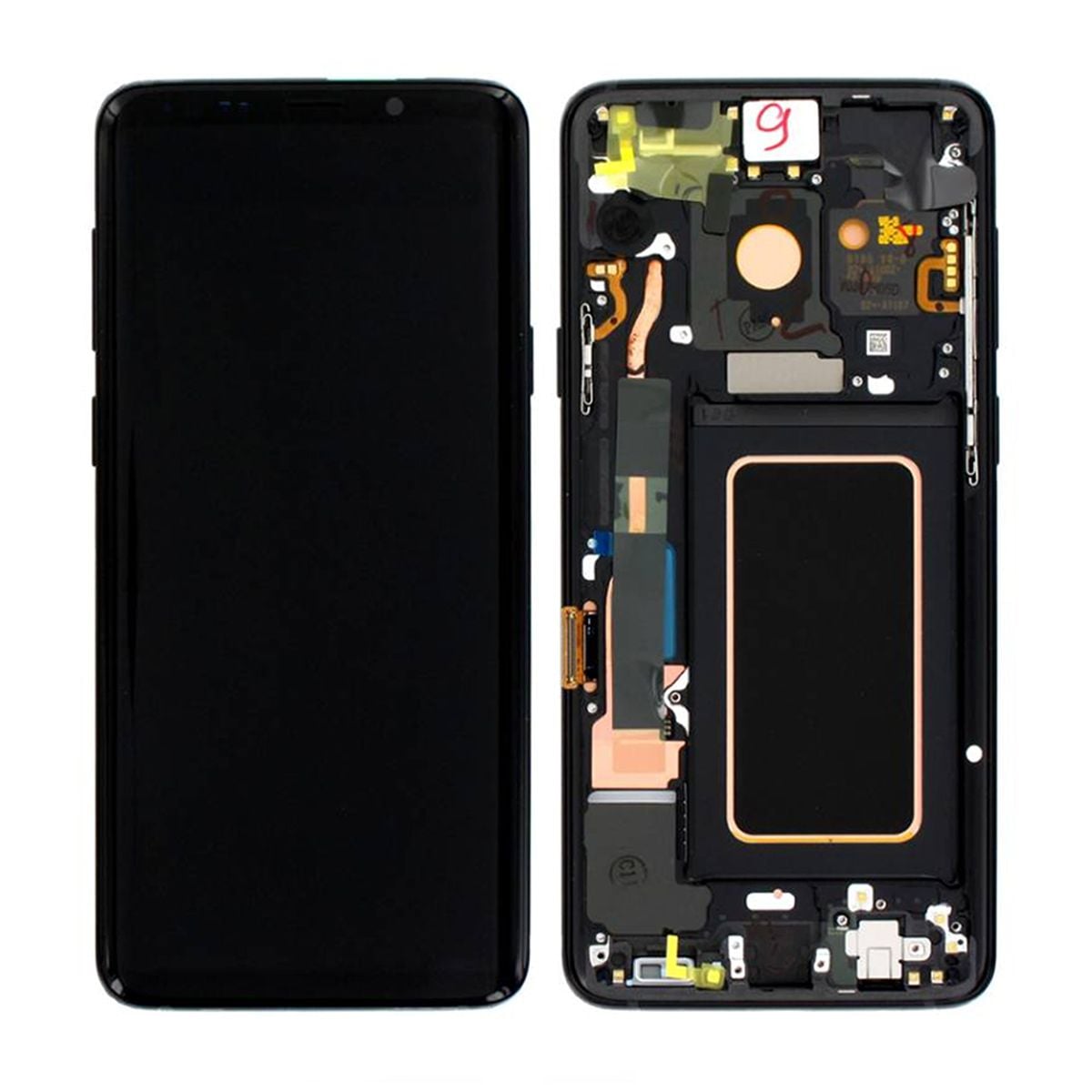 Samsung Galaxy S9 Plus (SM-G965F) Skärm/Display Original - Svart image 3