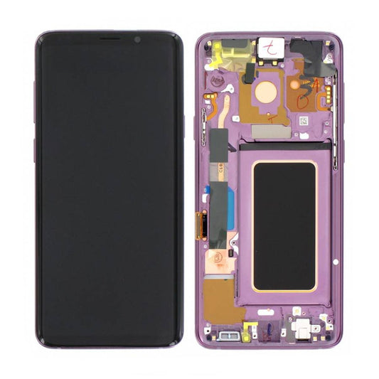 Samsung Galaxy S9 Plus (SM-G965F) Skärm med LCD Display Original - Lila image 1