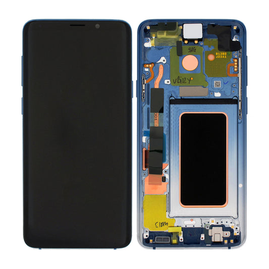 Samsung Galaxy S9 Plus Skärm med LCD Display Original - Blå image 1